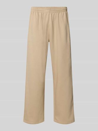 adidas Originals Wide Fit Sweatpants mit elastischem Bund in Beige, Gr&ouml;&szlig;e XXL