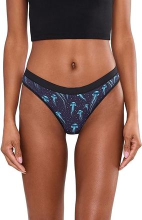 MeUndies UltraModaltm Core Thong Womens Underwear Starry Jellies : 2XL, Elastane/Modal/Synthetic