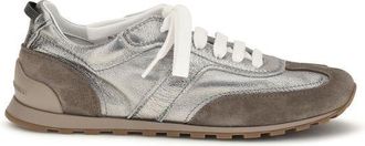 Brunello Cucinelli Multicolor Calf Leather Bos Taurus Athletic Womens Sneakers