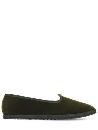 Vibi Venezia 10mm Bottiglia Velvet Loafers