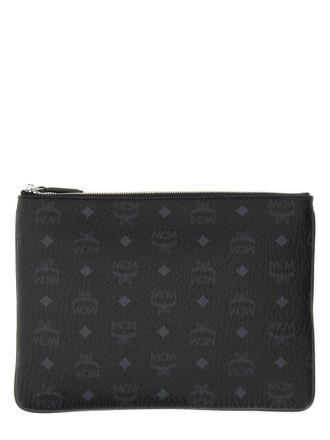 MCM Clutch In Visetos Original