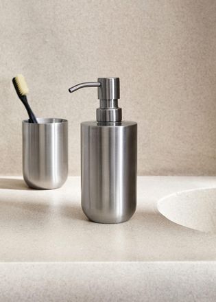 Mango Portasapone bagno metallo argento - Home - Taglia unica - MANGO HOME