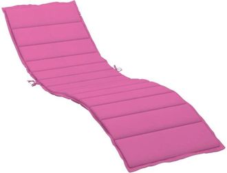 vidaXL Cuscino per Lettino Rosa in Tessuto Oxford vidaXL