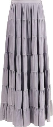 Forte_Forte Forte_Forte Draped Habotai Silk Skirt