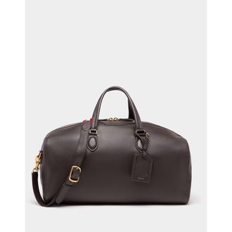 Bally Beckett Duffle Bag in Grained Leather in Brown at Nordstrom