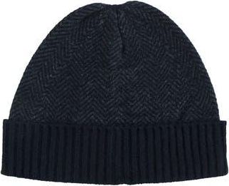 Robert Barakett Cashmere Herringbone Beanie in Black at Nordstrom Rack