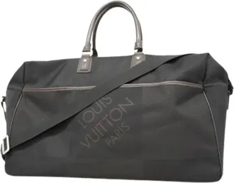 Louis Vuitton Pre-owned Weekend Bags, male, Black, Size: ONE SIZE Pre-owned Boston Bag