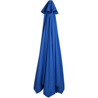 OEM Sombrilla De Exterior, Impermeable Y Resistente A Los Rayos Uv, Sombrilla De Repuesto Para Patio (sin Base), Azul, Apta Para 2,7 M, 6 Varillas - Crezu