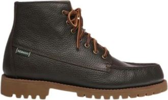 Sebago Carter Enkellaars - Heren - Veterlaarzen - Bruin - 45 EU - Leer - Schoenen