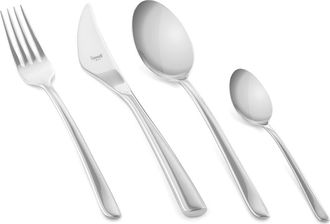 Mepra Edera Flatware Set - 24 Pieces in Silver at Nordstrom