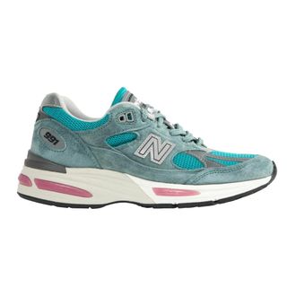 New Balance Sneakers, male, Green, Size: 10 1/2 US 991v2 Sneaker