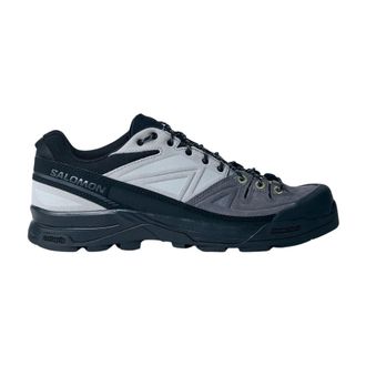 Salomon Outdoor Shoes, male, Gray, 8 1/2 UK, X-Alp Trainers with Suede Panels