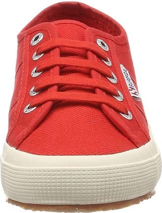 Superga Unisex 2750-Plus Cotu Gymnastics Shoes, Red Red 975, 4 UK