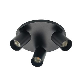 Arcchio Foco de aluminio negro