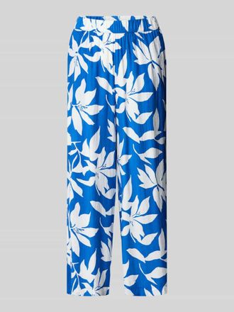 s.Oliver Red Label Wide Leg Culotte aus Viskose-Mix in Royal, Gr&ouml;&szlig;e 34