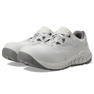Keen Utility Cully Sneakers Mens Steel Gray Comp Toe Work Shoes HTAT1146