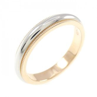 Tiffany & Co. Pink Gold Platinum Pink Gold (18K) Platinum 950 Band Ring (Pre-Owned)