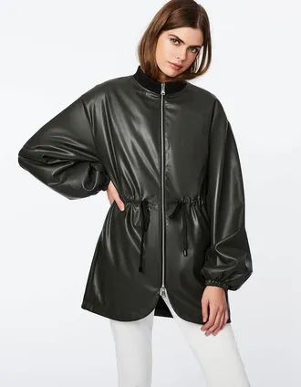 Bernardo LE PUFF SLEEVE JACKET