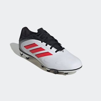 adidas Fussballschuh ADIDAS PERFORMANCE COPA PURE 3 CLUB FG/MG, Gr. 44,5, weiss (cloud wei&szlig;, lucid rot, core schwarz), Synthetik, Schuhe Fussballschuh, f&uuml;r R