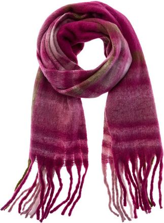 La Fiorentina Fringe Plush Scarf