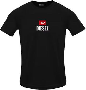 Diesel Herenlogo T-Shirt (Zwart)