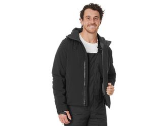 Helly Hansen Alpha 4.0 Jacket Mens Clothing Black 1 : MD, Elastane/Polyamide/Polyester