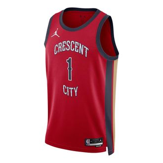 Nike Jordan Air Jordan Dri-FIT NBA Swingman Jersey 2023/24 Statement Edition New Orleans Pelicans Zion Williamson DX8655-657