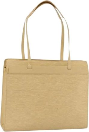 Louis Vuitton Pre-owned Tote Bags, female, Beige, Size: ONE SIZE Pre-owned Vintage Epi Tote