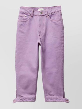 Versace straight trousers back pockets belt loops