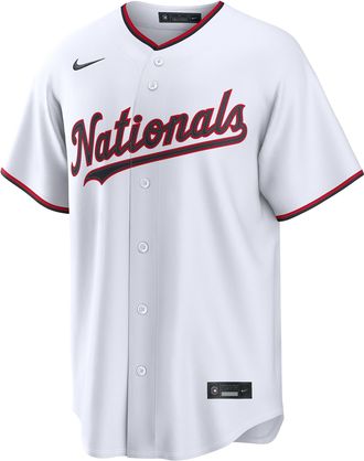 Nike James Wood Washington Nationals Nike Mens MLB Replica Jersey in White | RP26WTHOWT9-N8C