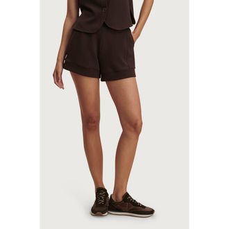 Varley Atrium High Waist Shorts in Coffee Bean at Nordstrom, Size X-Large
