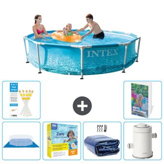 Intex Piscina Con Estructura Redonda - 305x76 Cm - 7-piezas S71