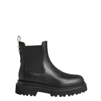 Coccinelle Mavery Chelsea Laarzen - Dames - Schoenen - Zwart - Maat: 38 EU Leer