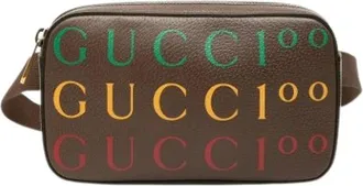 Gucci Pre-owned 100th Anniversary Belt Bag - - Pre-owned - Donna - Marrone - ONE SIZE