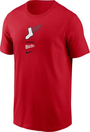 Nike Chicago White Sox City Connect 2-Hit Nike Mens MLB T-Shirt in Red | N19962QRX-V0M