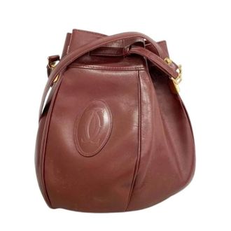 Cartier Pre-owned Bucket Bags, female, Red, Size: ONE SIZE Pre-owned Shoulder Bag