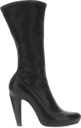 Alexander McQueen Alexander McQueen, Heeled Boots, female, Black, Size: 7 US 125mm Platform Boots