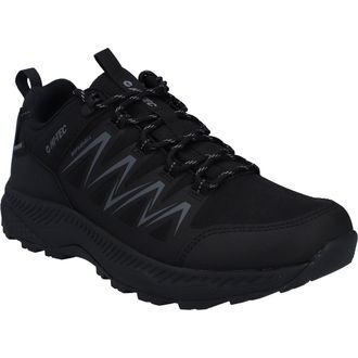 Hi-Tec Wanderschuh HI-TEC STEALTH LOW WP, Herren, Gr. 40, schwarz, dk grau, Textil, Schuhe Wanderschuh, wasserdicht