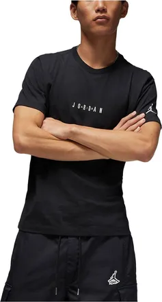 Nike Jordan Air Jordan Embossed Air Crew T-Shirt Black DM3183-010