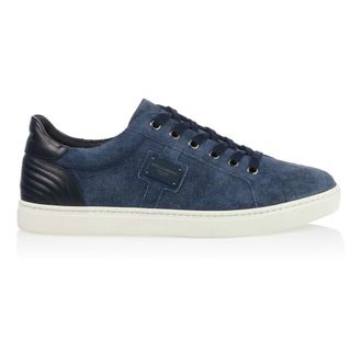 Dolce & Gabbana Sneakers - Dames - Schoenen - Blauw - Maat: 44 1/2 EU Leer