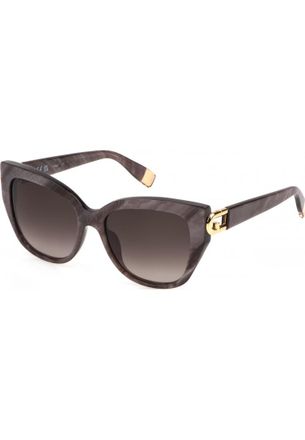 Furla Womens SFU816 55 0915 Sunglasses - Purple - One Size