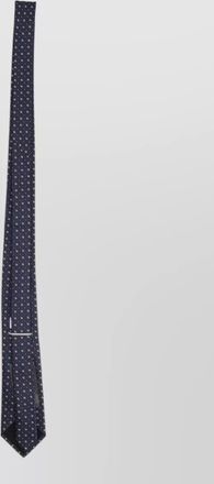 Saint Laurent jacquard silk tie