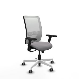 Piqueras y Crespo Silla De Oficina Piqueras Y Crespo Zulema Blanco Cuero Sint&eacute;tico