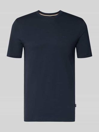 HUGO BOSS T-Shirt aus Baumwolle Modell Thompson in Dunkelblau, Größe XXXL