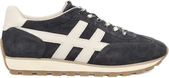 Hogan Two-Tone Grey Suede Sneakers