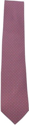 Ferragamo pattern tie - Rosso