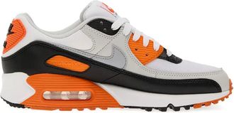 Nike Air Max 90 sneakers - women - Fabric/Rubber/Leather - 9 - Orange
