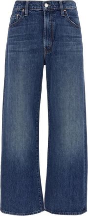 Mother Dames, Jeans, Blauw, Maat: W25 Katoen