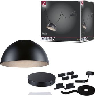 Paulmann Bol Uline L&aacute;mpara Colgante Negra Led 12w