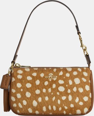 Coach Womens Nolita 19 With Deer Print - Brown Leather - One Size